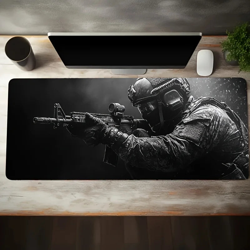 Large Tactical Soldier Mouse Pad – XXL Desk Mat