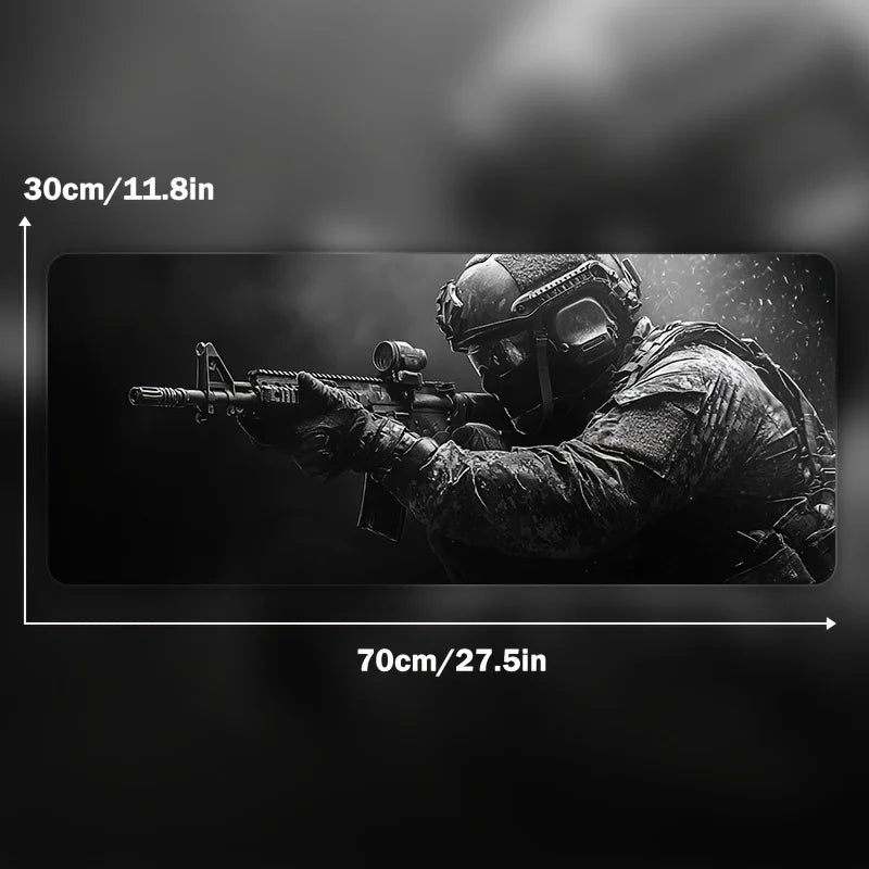 Large Tactical Soldier Mouse Pad – XXL Desk Mat