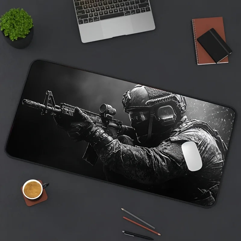 Large Tactical Soldier Mouse Pad – XXL Desk Mat