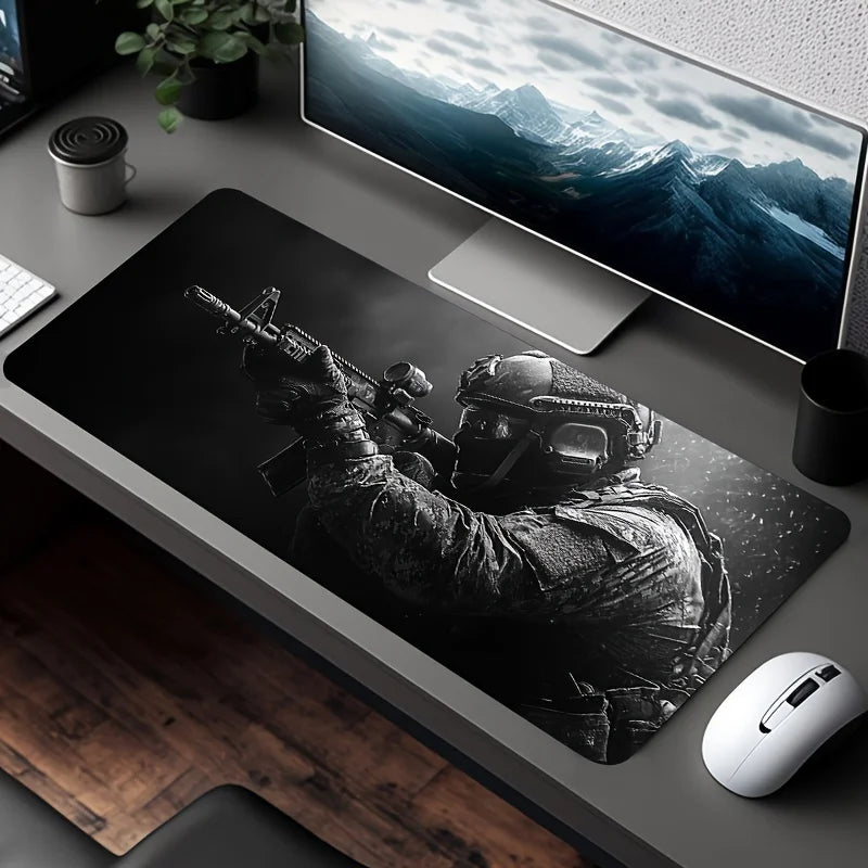 Large Tactical Soldier Mouse Pad – XXL Desk Mat