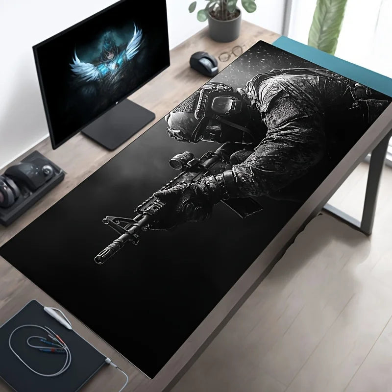 Large Tactical Soldier Mouse Pad – XXL Desk Mat
